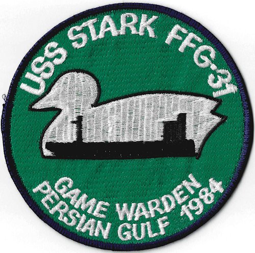 USS Stark FFG-31 Persian Gulf Cruise 1984.
