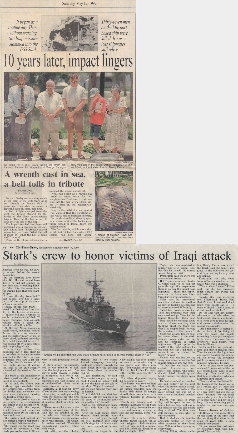 Florida Times-Union: May 17, 1997