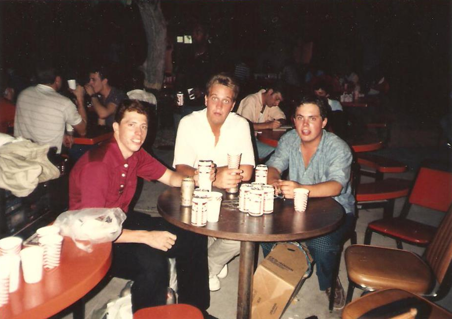 Mark Wasnock, Kevin Cummings, Tom Marshall, ASU Bahrain 1987
